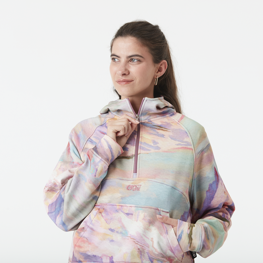 QUENDA 1/2 ZIP PRINTED H __color:Montanea_Print#3