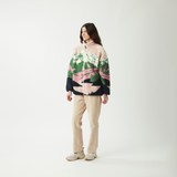 NYSS ZIP FLEECE __color:Cloudy_Landscape_Women#4
