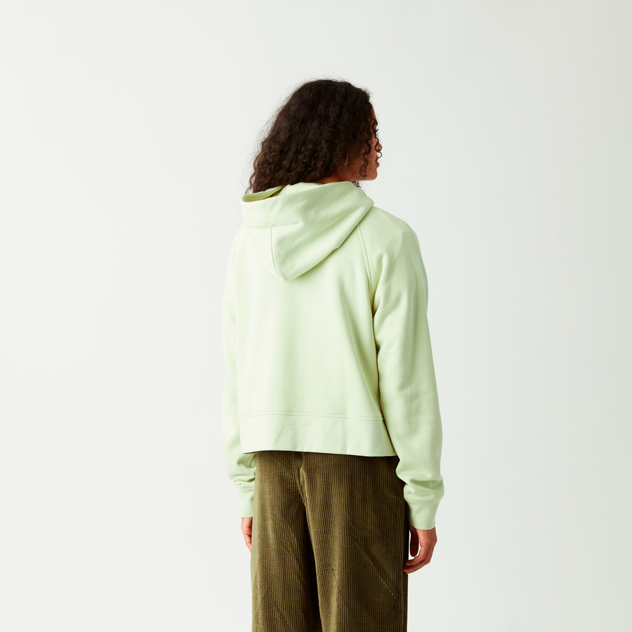 QUENDA ½ ZIP HOODIE __color:Tender_Green#8