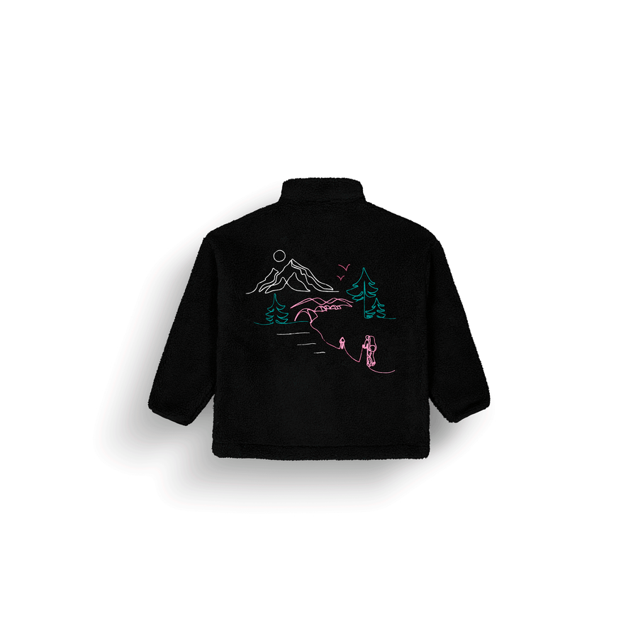 NYSS EMBRO ZIP FLEECE __color:Black#2