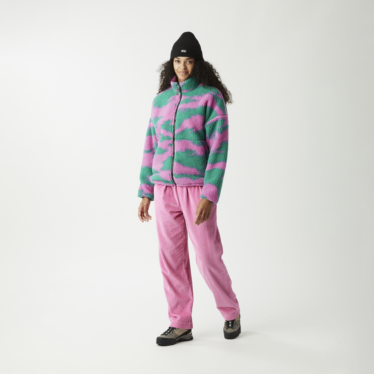GYPSI ZIP FLEECE __color:Retro_Bliss_Print#1