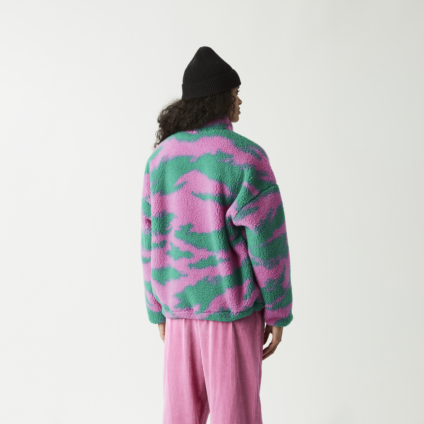 GYPSI ZIP FLEECE __color:Retro_Bliss_Print#3