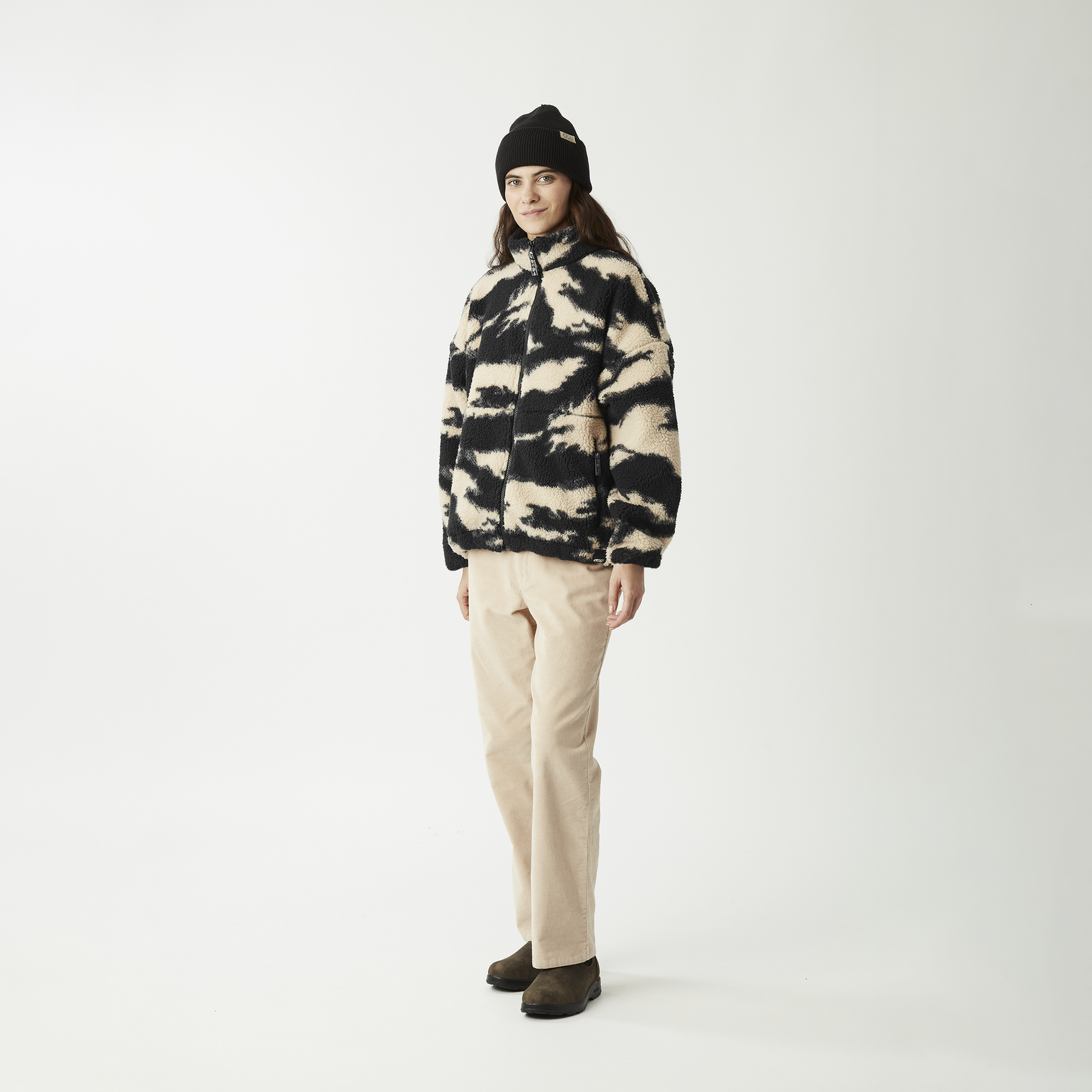 GYPSI ZIP FLEECE __color:Shadow_Print#9