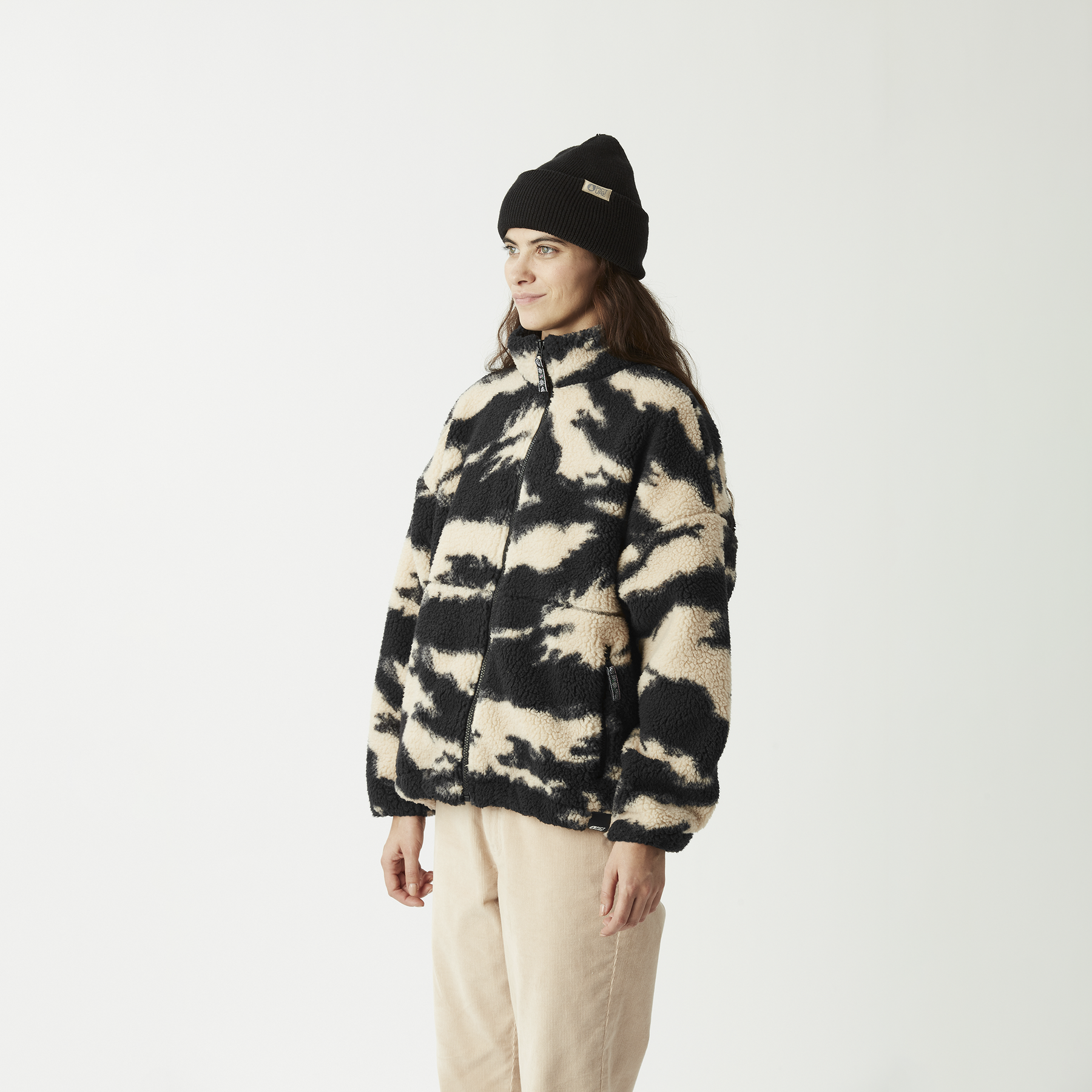 GYPSI ZIP FLEECE __color:Shadow_Print#8