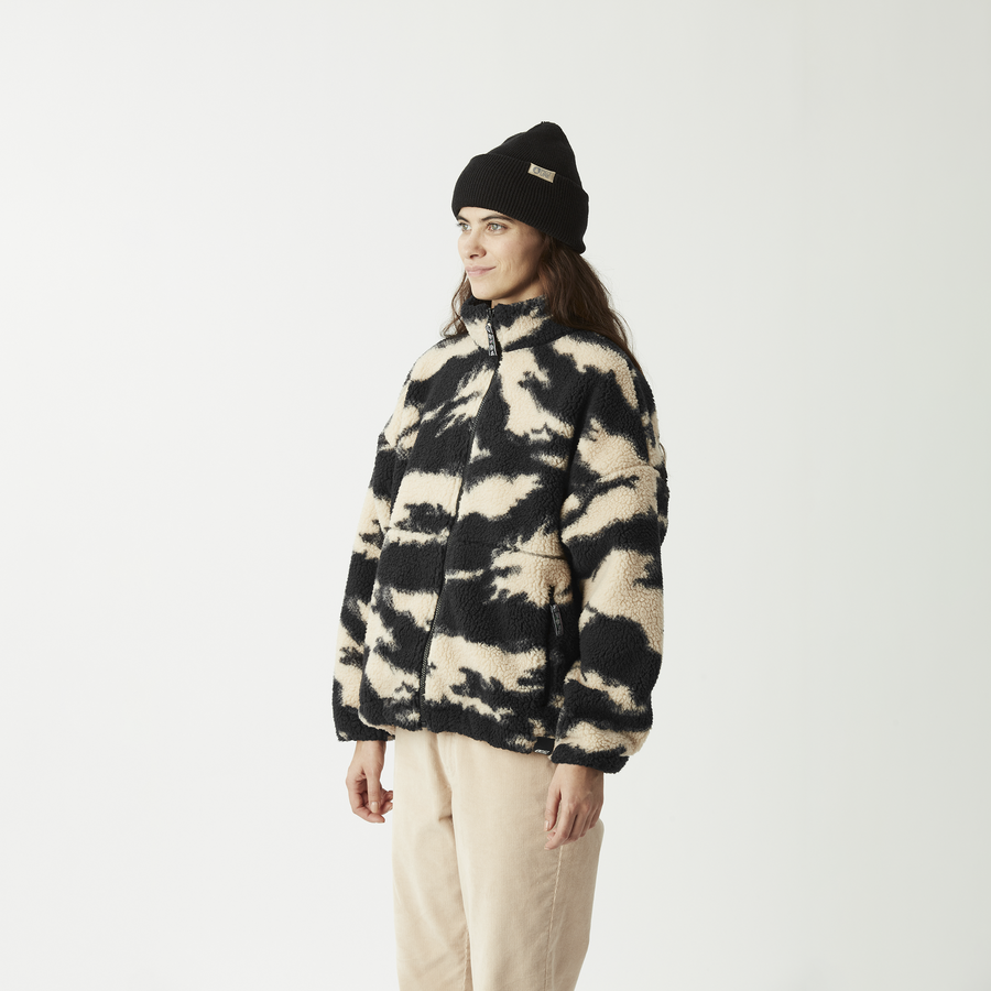 GYPSI ZIP FLEECE __color:Shadow_Print#8