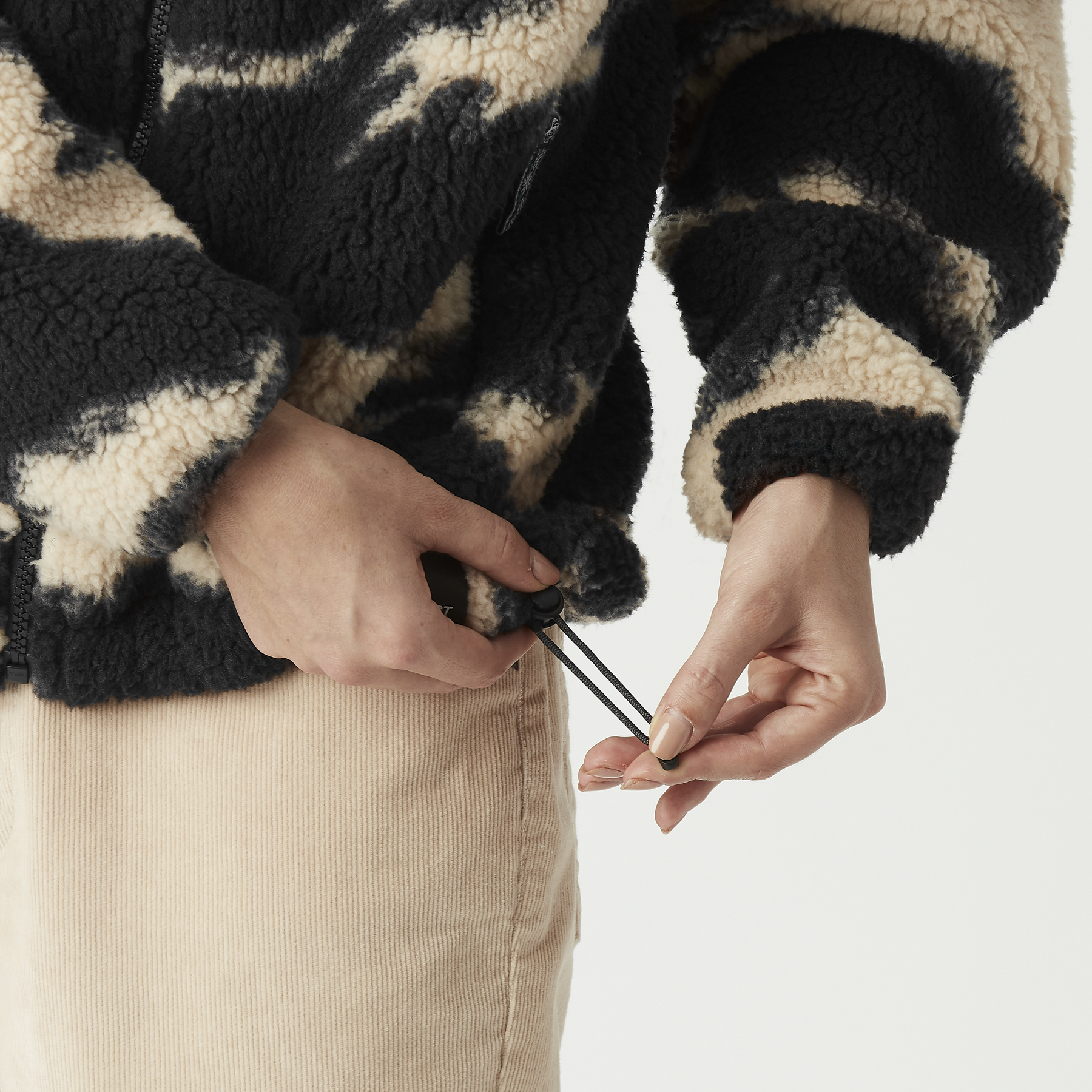 GYPSI ZIP FLEECE __color:Shadow_Print#13