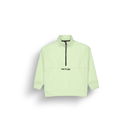 CYLLA 1/4 FLEECE __color:Tender_Green#5