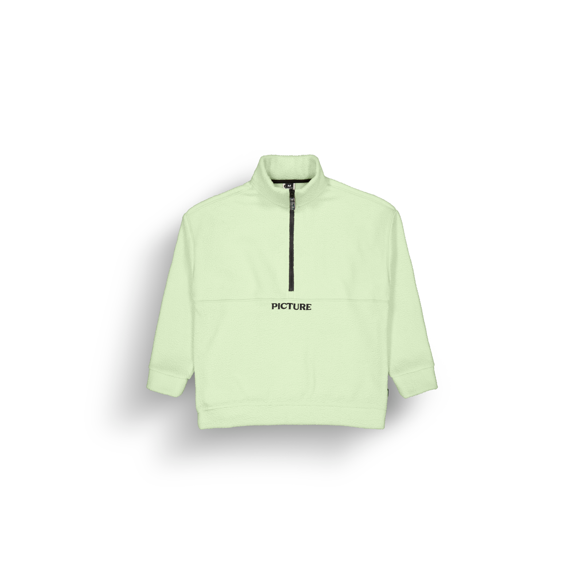 CYLLA 1/4 FLEECE __color:Tender_Green#5