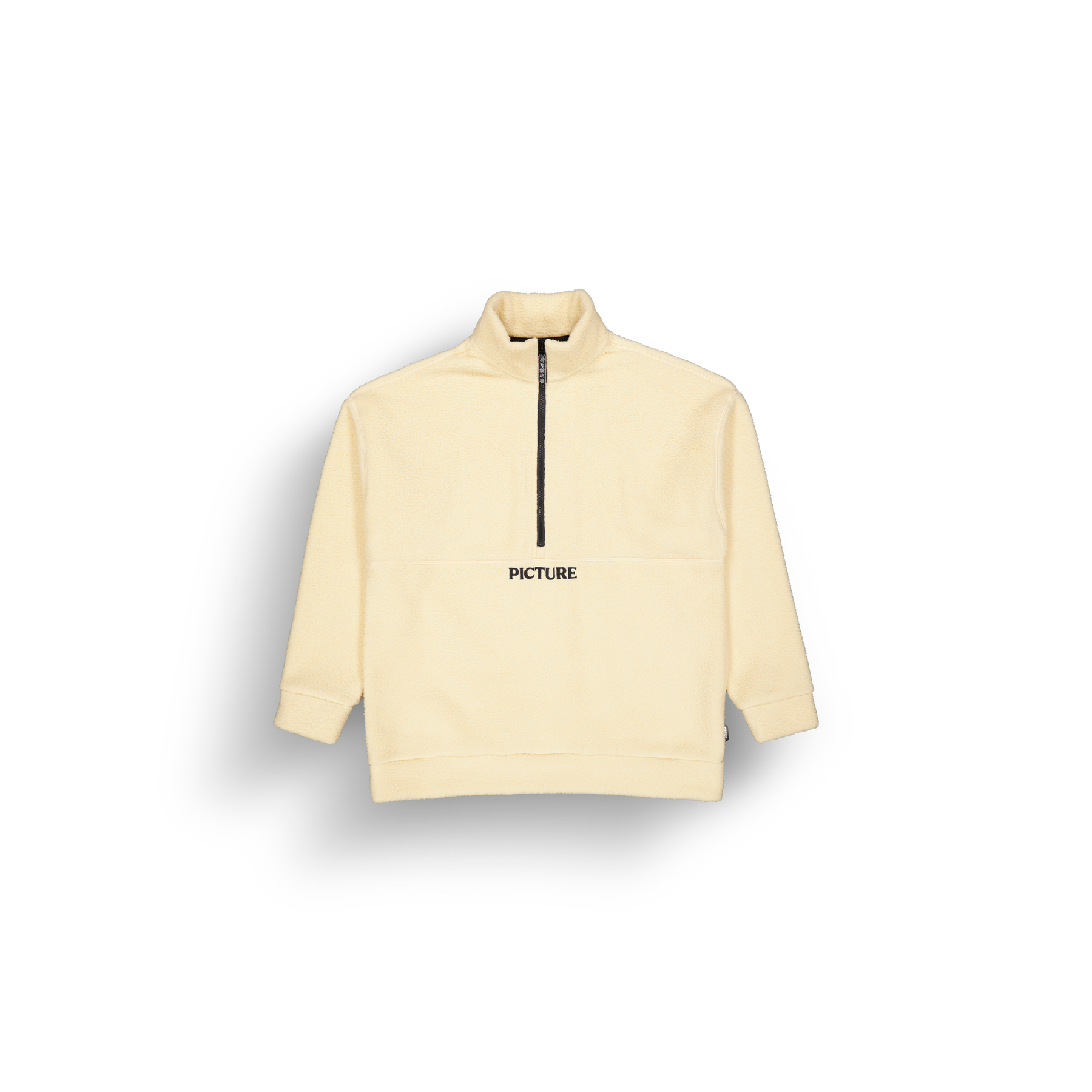 CYLLA 1/4 FLEECE __color:Wood_Ash#13