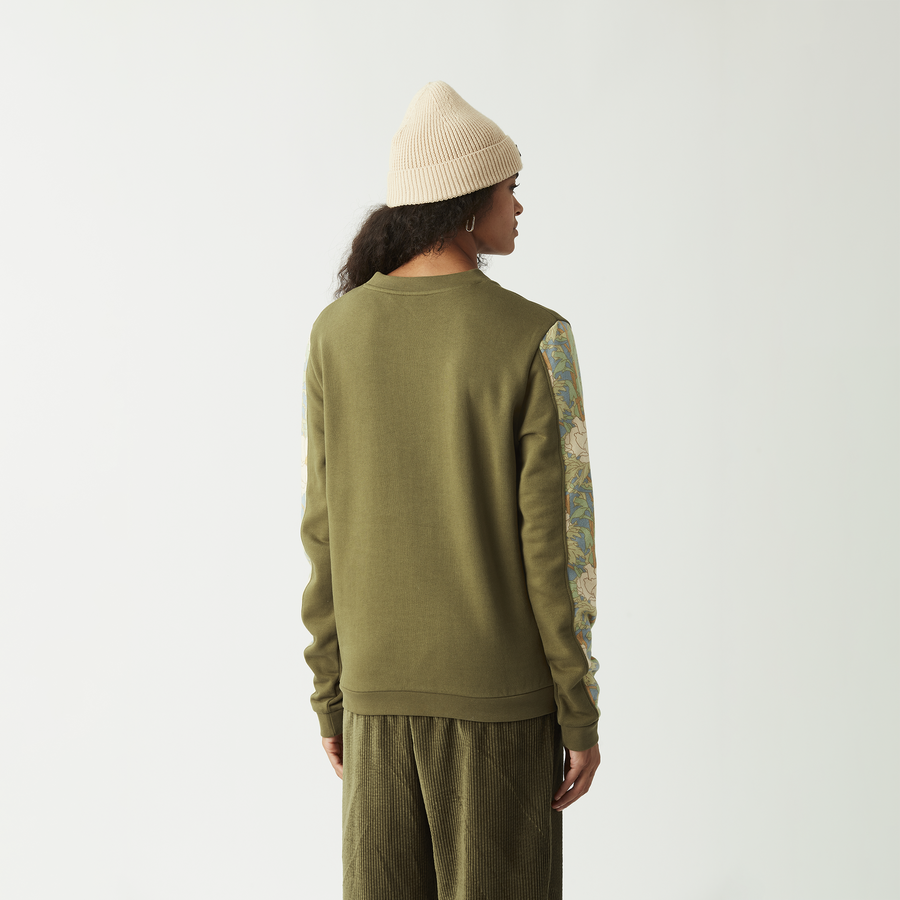 BLAYR PRINTED CREW __color:Tobacco_Timeless_Flower#8