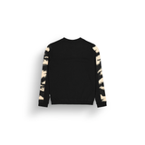 BLAYR PRINTED CREW __color:Black_Shadow#5