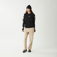 BLAYR PRINTED CREW __color:Black_Shadow#0