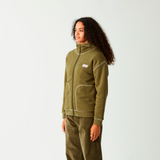 BASEMENT PLUSH Z HOODIE W __color:Tobacco#15