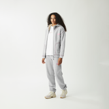BASEMENT PLUSH Z HOODIE W __color:Grey_Melange#0
