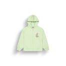 CARYNA ZIP HOODIE __color:Tender_Green#17