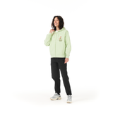 CARYNA ZIP HOODIE __color:Tender_Green#14