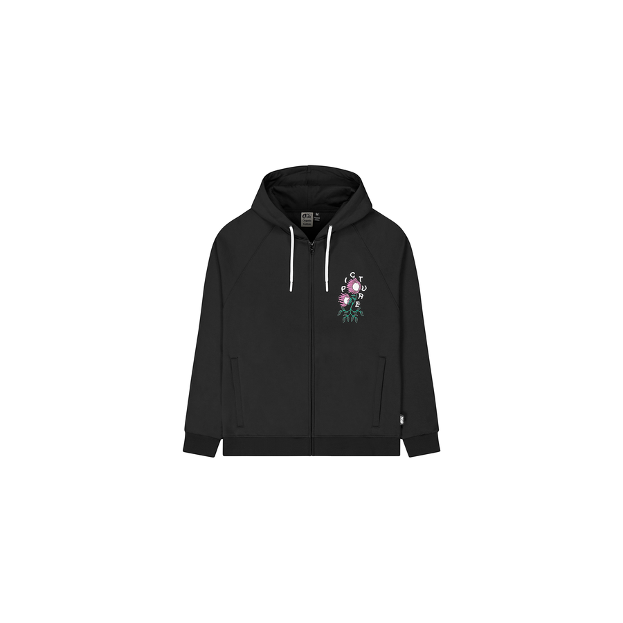 CARYNA ZIP HOODIE __color:Black#4