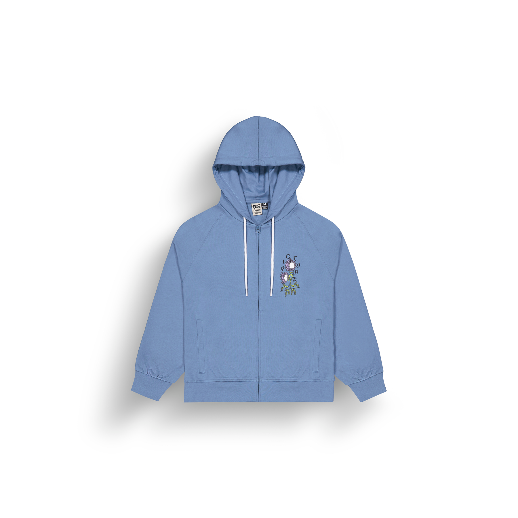 CARYNA ZIP HOODIE __color:Stonewash#10