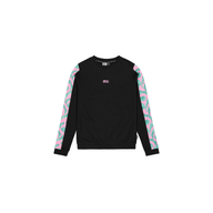 BLAYR PRINTED CREW __color:Black_/_Wasania#4
