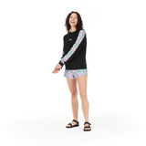 BLAYR PRINTED CREW __color:Black_/_Wasania#2
