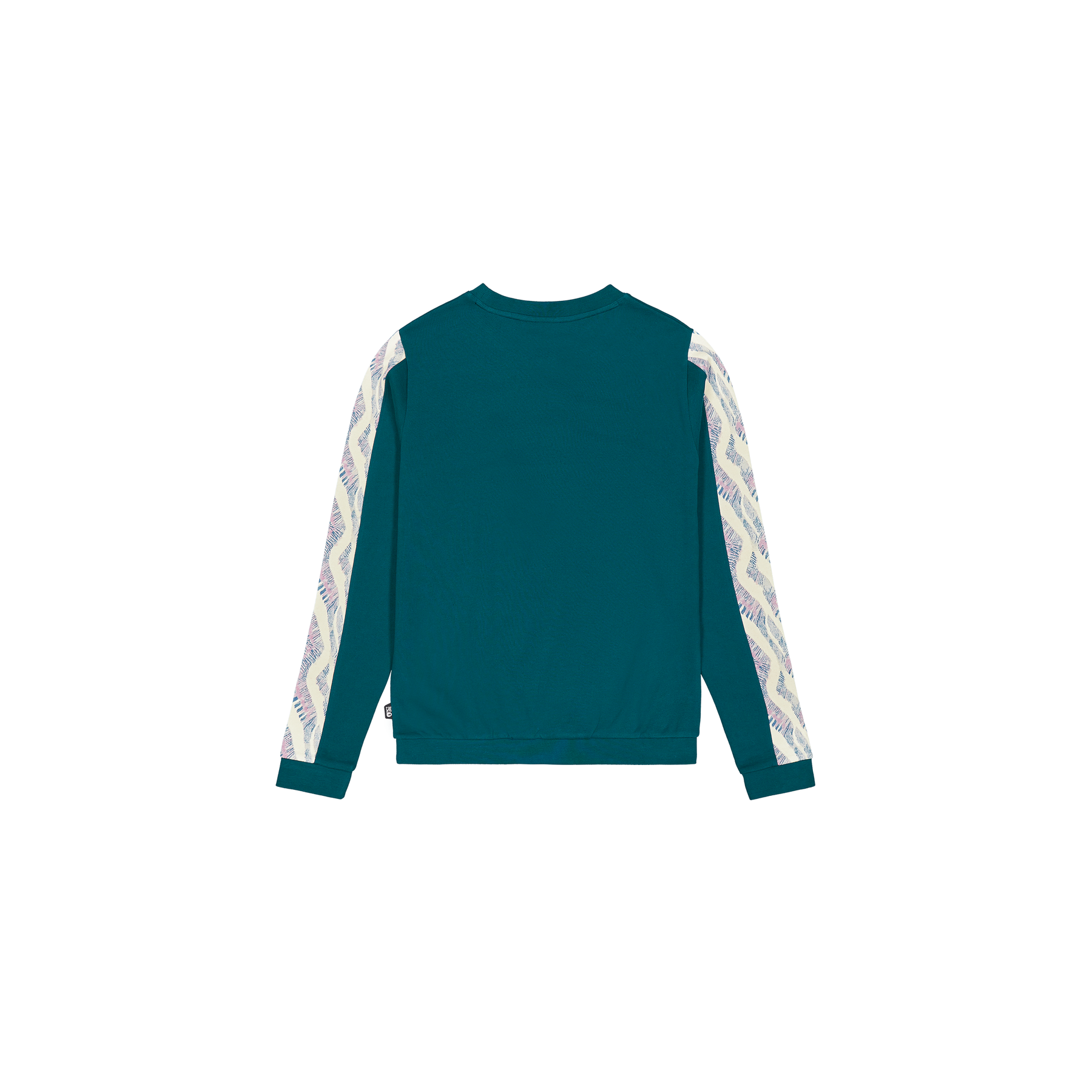 BLAYR PRINTED CREW __color:Deep_Water_/_Birdiplum#11