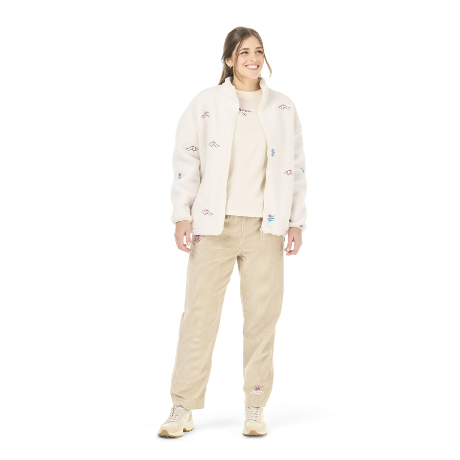 NYSS EMBRO ZIP FLEECE __color:Tofu#2