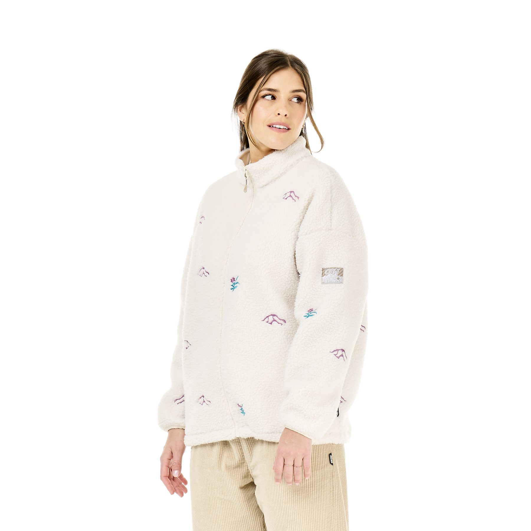 NYSS EMBRO ZIP FLEECE __color:Tofu#1