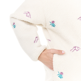 NYSS EMBRO ZIP FLEECE __color:Tofu#5
