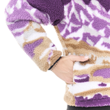 NYSS ZIP FLEECE __color:Landscape_Grape#3