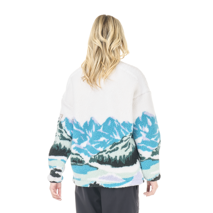 NYSS ZIP FLEECE __color:Landscape_Pure#9
