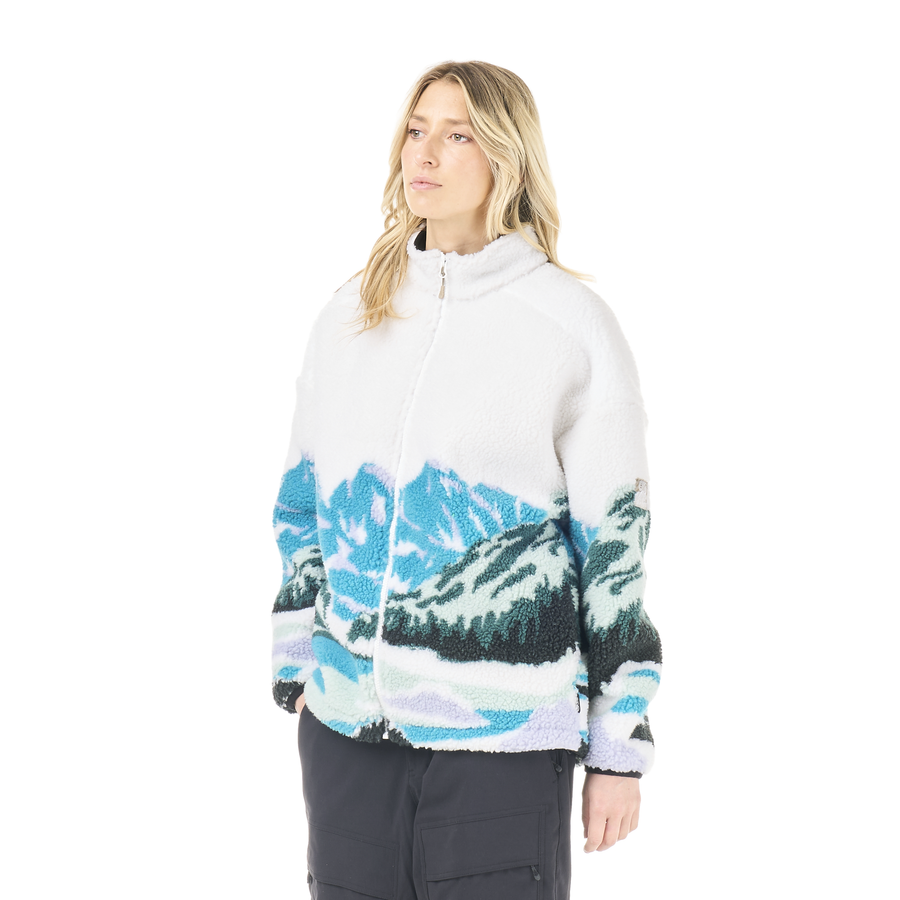 NYSS ZIP FLEECE __color:Landscape_Pure#8