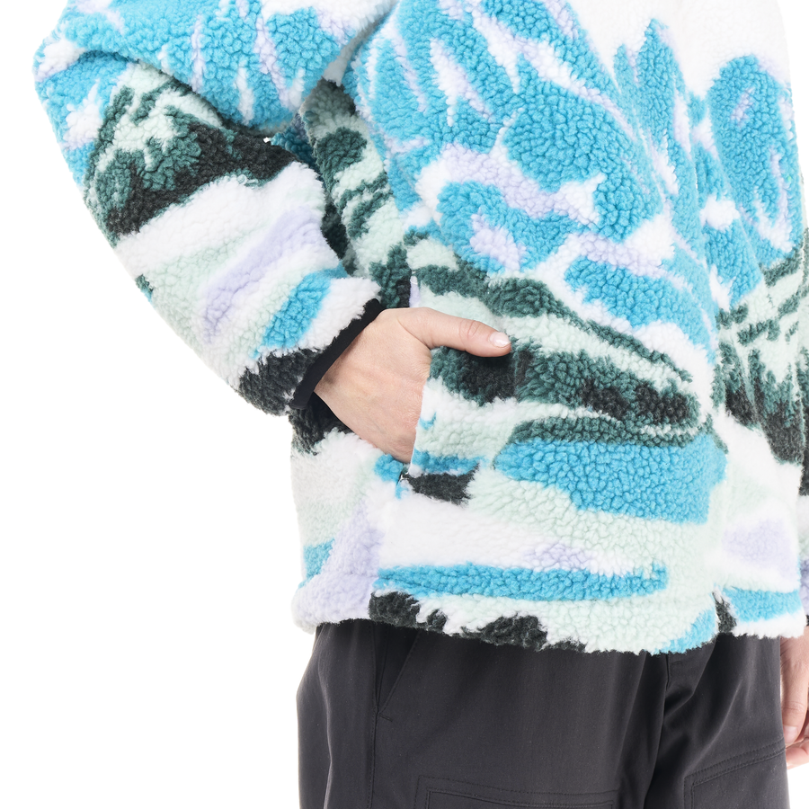 NYSS ZIP FLEECE __color:Landscape_Pure#10