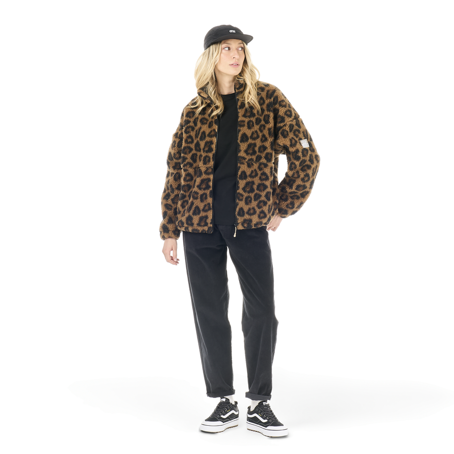 GYPSI ZIP FLEECE __color:Wild_Spot_Print#11