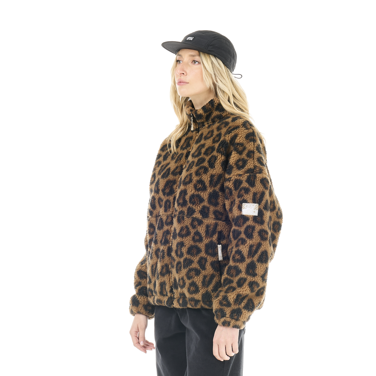 GYPSI ZIP FLEECE __color:Wild_Spot_Print#10