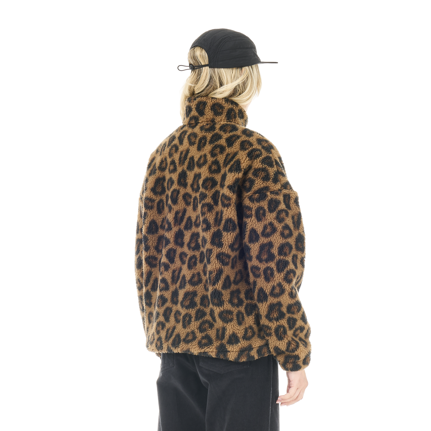GYPSI ZIP FLEECE __color:Wild_Spot_Print#13