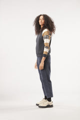 BLAYR CREW __color:Patchwork_Print#29