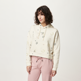 NERIS CROP HOODIE __color:Bloom_Print#18