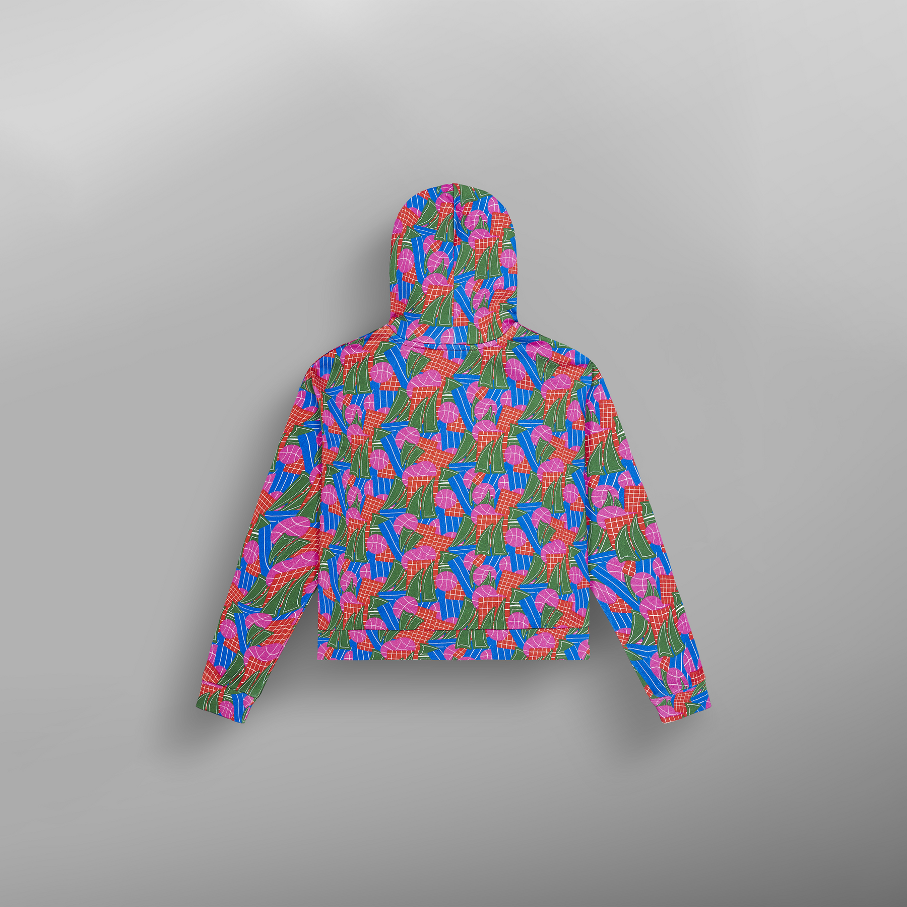 NERIS CROP HOODIE __color:Player_Print#35
