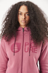 BASEMENT PLUSH Z HOODIE W __color:Maroon#20