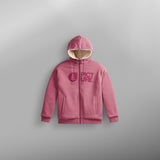 BASEMENT PLUSH Z HOODIE W __color:Maroon#18