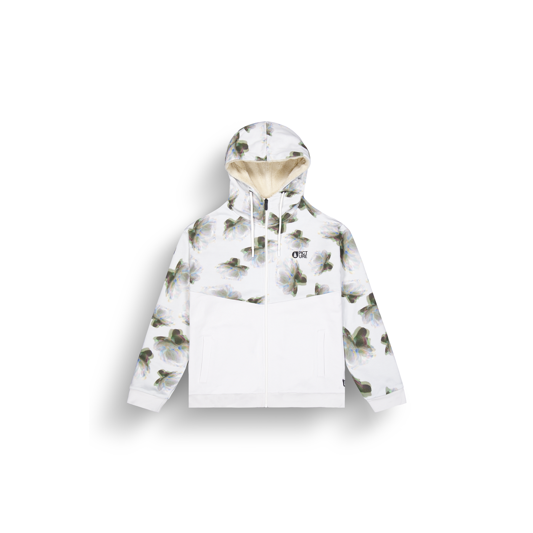 BASEMENT PLUSH Z HOODIE W __color:Pearl_Gray#24