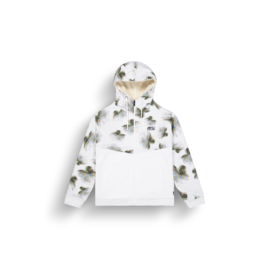 BASEMENT PLUSH Z HOODIE W __color:Pearl_Gray#24
