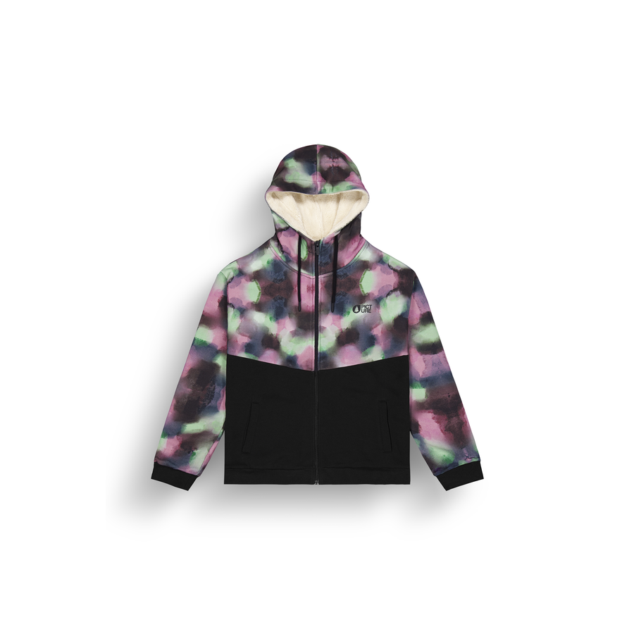 BASEMENT PLUSH Z HOODIE W __color:Black#3