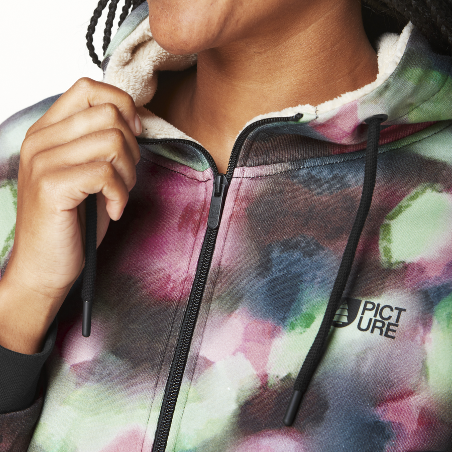 BASEMENT PLUSH Z HOODIE W __color:Black#5