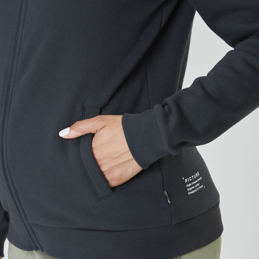 BASEMENT ZIP HOODIE W __color:Dark_Blue#21