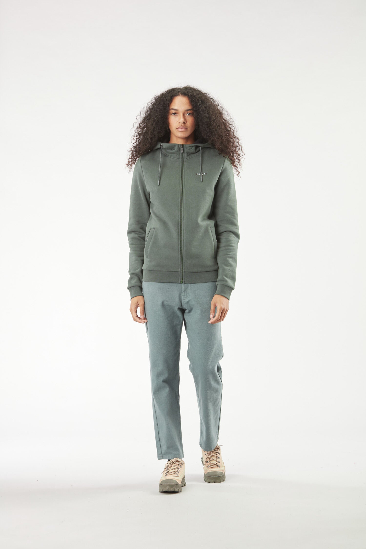 BASEMENT ZIP HOODIE W __color:Concrete_Grey#10