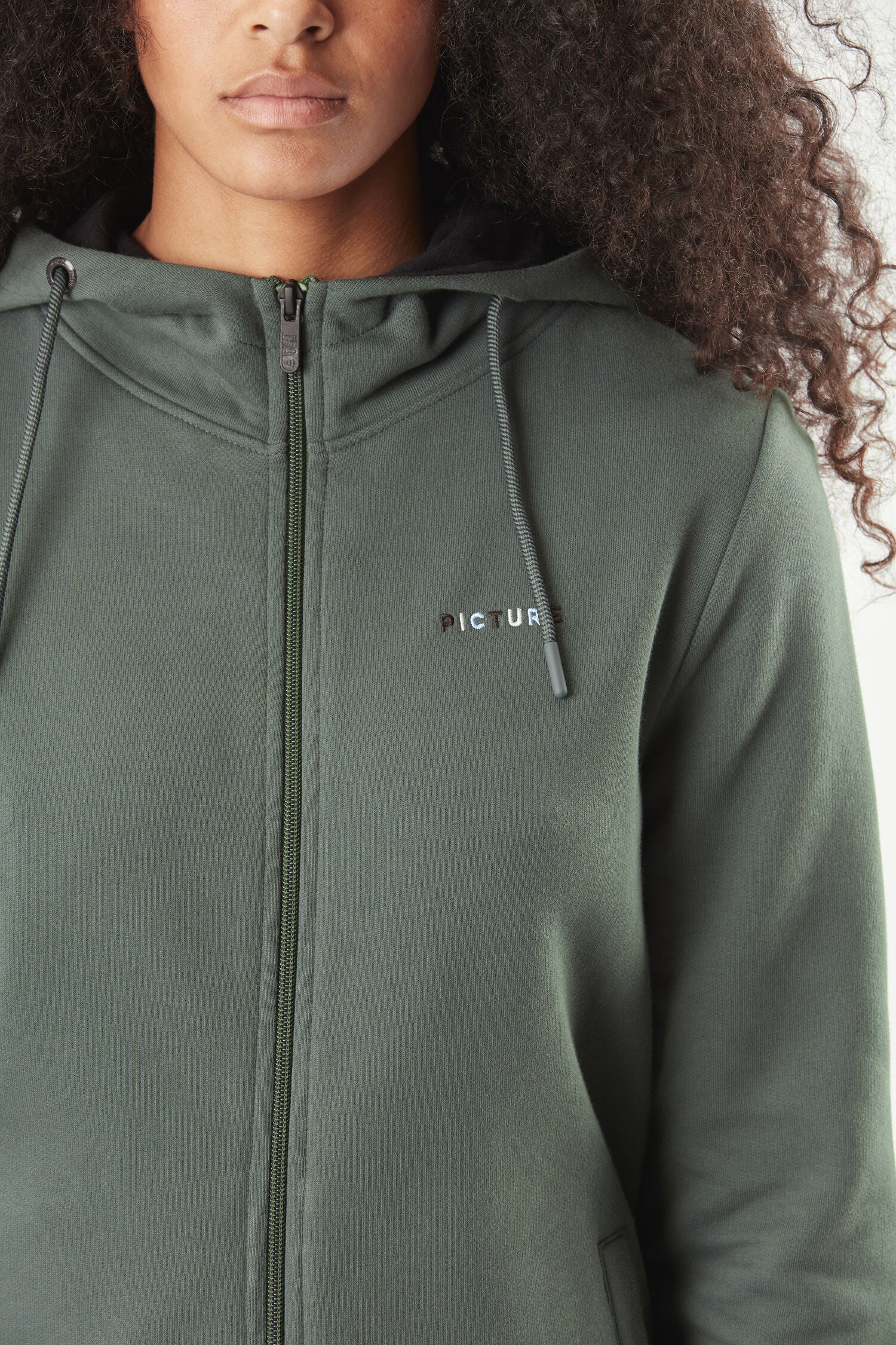 BASEMENT ZIP HOODIE W __color:Concrete_Grey#13