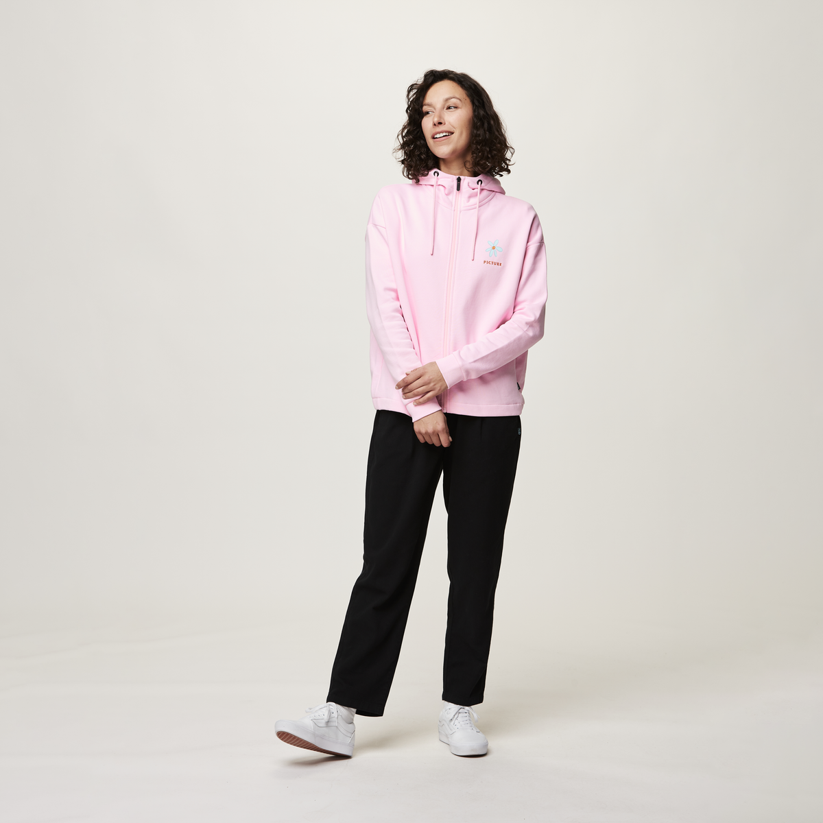 PEAR ZIP HOODIE __color:Sweet_Lilac#0