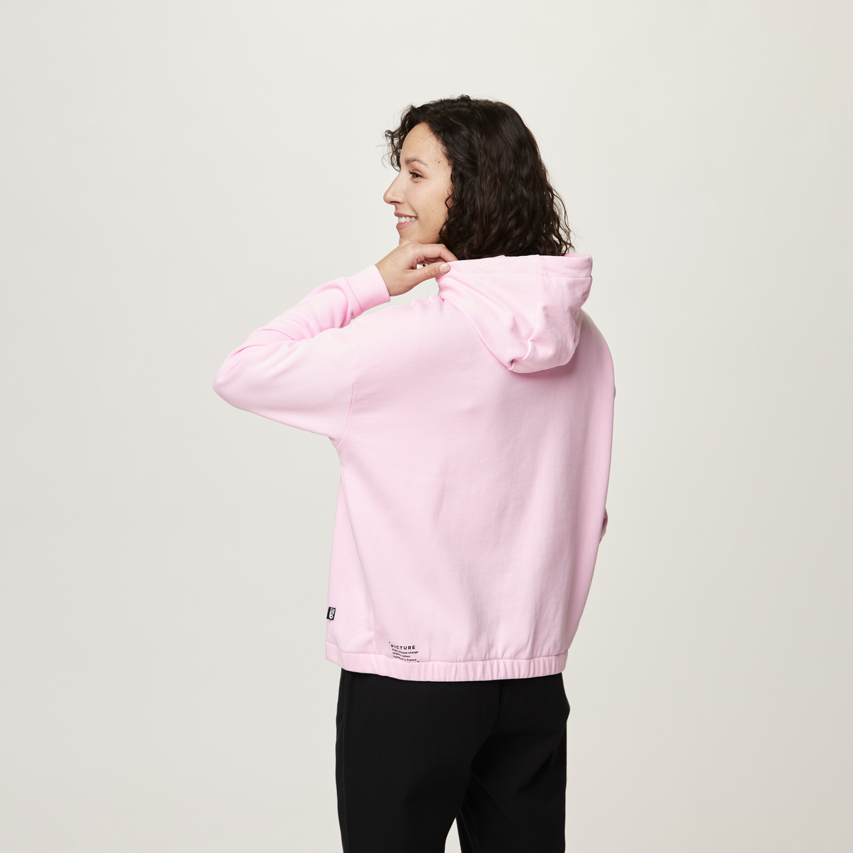 PEAR ZIP HOODIE __color:Sweet_Lilac#4