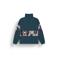 FIR RUGBY 1/4 ZIP SWEATER __color:Deep_Water#3